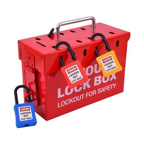 stainless steel group loto boxes|lockout boxes for sale.